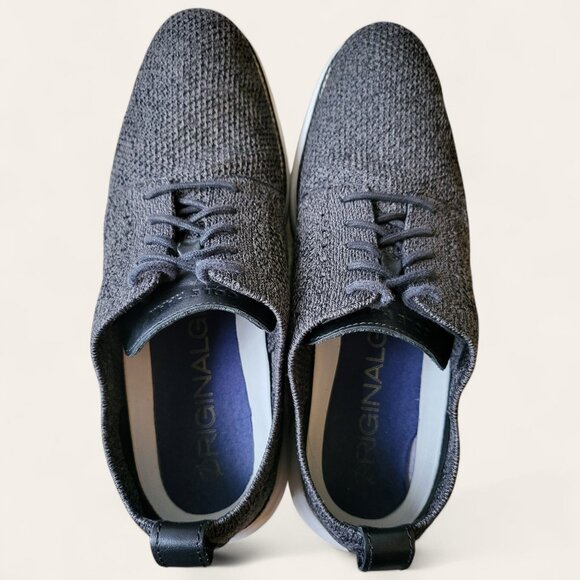 Cole Haan Orginal Grand Stitchlite Oxford Gray Knit Mens 9 - Picture 5 of 9